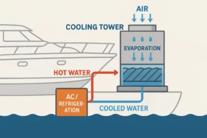 how-a-water-cooling-tower-works-on-boats
